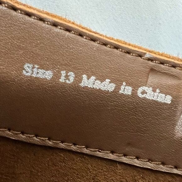 Dolce Vita Thea Brown Suede Knee High Stacked Heel Boots Size 13 Women - Picture 3 of 16